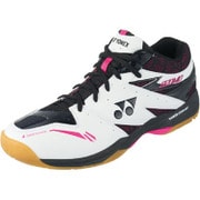SHB820MD 122 25.5 [バドミントンシューズ パワークッション820ミッド 男女兼用 25.5cm]