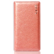 AQUOS mini SH-M03 グラデライン・ジュエリー ケース レッド
