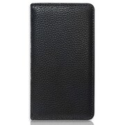 AQUOS mini SH-M03 テクスチャーレザー ケース ブラック