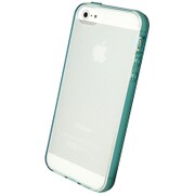 染 ～SO・ME～ [透けるデザイン TPUソフトケース iPhone SE/5/5s用 インディゴ]