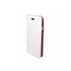 Cuoio クオイオ [iPhone 7用 2Wayケース オイル白×レッド]