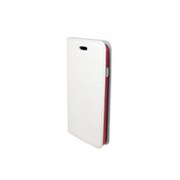Cuoio クオイオ [iPhone 7用 2Wayケース オイル白×レッド]
