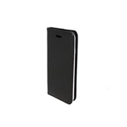 Cuoio クオイオ [iPhone 7用 2Wayケース オイル黒×シルバー]