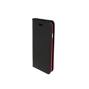 Cuoio クオイオ [iPhone 7用 2Wayケース オイル黒×レッド]