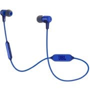 ワイヤレスインナーイヤーヘッドホン マイク/リモコン付 ブルー JBL E25BT BLU