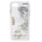 GLITTERFALL CASE FOR IPHONE 7 - GOLD STUDS [iPhone 7用ケース]