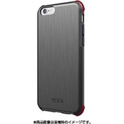 PROTECTION CASE FOR IPHONE 7 - BRUSHED GUNMETAL/RED [iPhone 7用ケース]