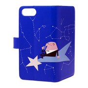 WLL-002-BKIP7PB [iPhone 7 Plus用 手帳型ケース アンクルトリス星に乾杯]