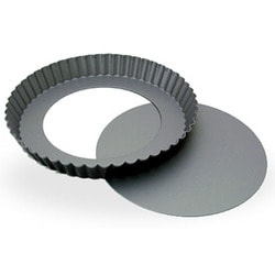 パティシエール タルト型 SV（波底取） 波底取 18cm PP-718