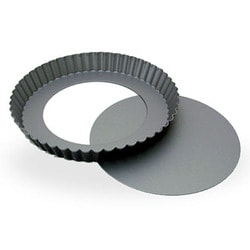 パティシエール タルト型 SV（波底取） 波底取 21cm PP-719