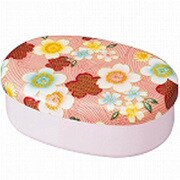 布貼らんち 布貼小判一段弁当 加賀桜 ピンク 52912