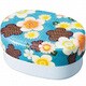 布貼らんち 布貼小判弁当 加賀桜 ブルー 52890