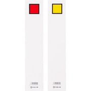 背見出し紙 974N用 赤/黄 セ974Nアカ