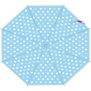 ディズニー 長傘 水玉のミニーマウス 55cm ブルー