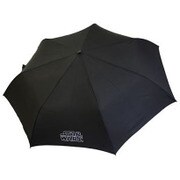 スターウォーズ [ミニ折傘 60cm 総柄 ブラック]