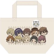 文豪ストレイドッグス ちゅるキャラ缶バッジ付トートバッグ [300×200×100mm]