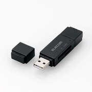 MRS-MBD09BK [カードリーダー USB 2.0 microB+USB A スマートフォン タブレット SD/SDHC/SDXC/microSD/microSDHC/microSDXC/MMC/RS-MMC対応 Windows11/Mac/Android マイクロSD ブラック]