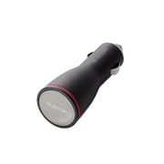 LAT-FMBTB02BK [FMトランスミッター Bluetooth アプリコントロール イコライザ付 フルチャンネル＋ワイドFM対応 ブラック]