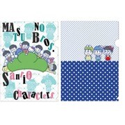 おそ松さん×Sanrio Characters クリアファイルセット 集合 [キャラクターグッズ]