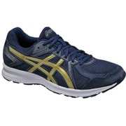 TJG138 JOG 100 2 4994(IBL/GLD) 25.5 [ランニングシューズ JOG 100 2 メンズ インディゴブルー×ゴールド 25.5cm]