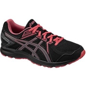 TJG139 LADY JOG 100 2 9097(BK/GY) 24.0 [ランニングシューズ LADY JOG 100 2 レディース ブラック×カーボングレー 24.0cm]
