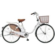 電動アシスト自転車 ビビ・EX 26型 20Ah 内装3段変速 ホワイトパールクリア 2017年モデル BE-ELE633F