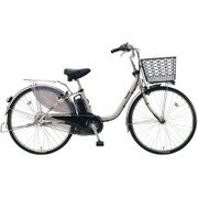 電動アシスト自転車 ビビ・EX 26型 20Ah 内装3段変速 STチタンシルバー 2017年モデル BE-ELE633T