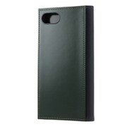 SB-IA15-LCFB/GR [iPhone 8/7用 RILEGA Edge Flip 手帳型ケース グリーン]