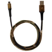 OWL-CBJDCMU8-CA [microUSBケーブル ストロング 80cm カモフラージュ柄]