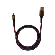 OWL-CBJDCMU8-DE [microUSBケーブル ストロング 80cm デニム柄]