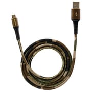 OWL-CBJDCMU12-CA [microUSBケーブル ストロング 1.2m カモフラージュ柄]