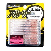 スルーリー 2.5in #22 クリアー/レッドF 10本入り