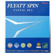 NR8569-20-C [Nittaku（ニッタク） ラバー 裏ソフトラバー FLYATT SPIN（フライアット スピン） レッド 中 NR8569]