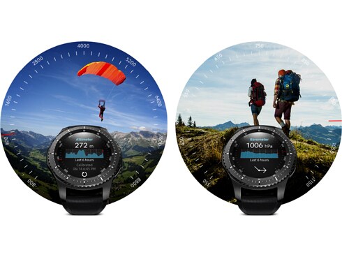 SAMSUNG - SAMSUNG ウェアラブル端末 ウォッチタイプ Galaxy Gear S3 Gear S3 frontier 46mm smartwatch (Bluetooth), Dark Gray