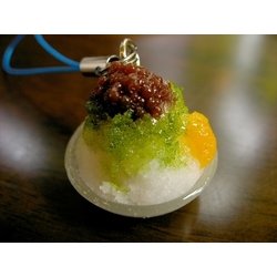 サンプルストラップ カキ氷 宇治金時