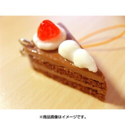 サンプルストラップ 三角ケーキ チョコ