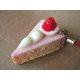 サンプルストラップ 三角ケーキ イチゴ