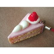 サンプルストラップ 三角ケーキ イチゴ