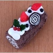 サンプルストラップ ノエルケーキ チョコ