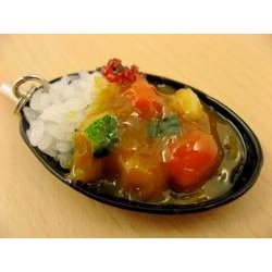 サンプルストラップ 野菜カレー