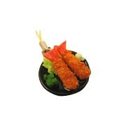 サンプルストラップ エビフライ皿付き