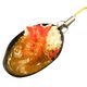 サンプルストラップ エビフライカレー