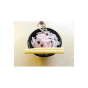 サンプルストラップ 茶碗ふっくら赤飯