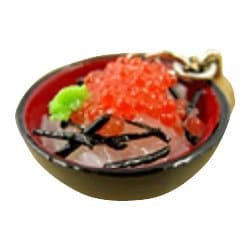 サンプルストラップ いくら丼