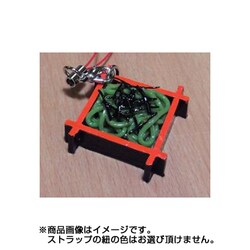 サンプルストラップ 茶そば [食品サンプル]