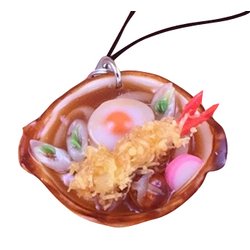 サンプルストラップ 味噌煮込みうどん