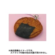 サンプルストラップ おせんべい 丸 [食品サンプル]