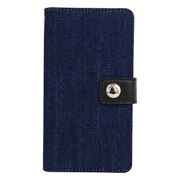 デニム手帳型ケース Xperia X compact NV [ネイビー]