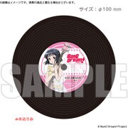 BanG Dream！ レコードコースター 牛込りみ [約直径100mm]