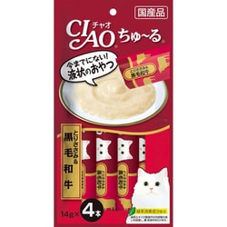 SC-144 [キャットフード チャオ ちゅ～る とりささみ&黒毛和牛 14g×4本]